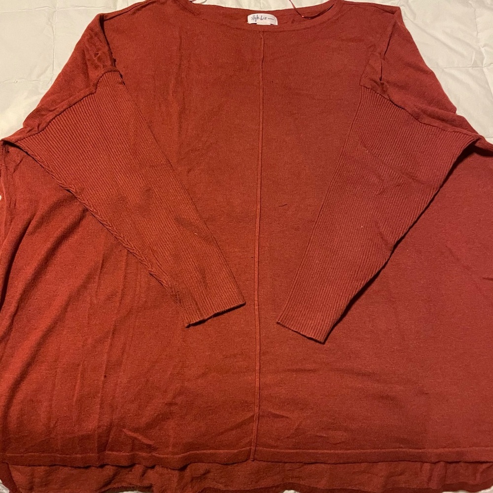 Plus size sweater